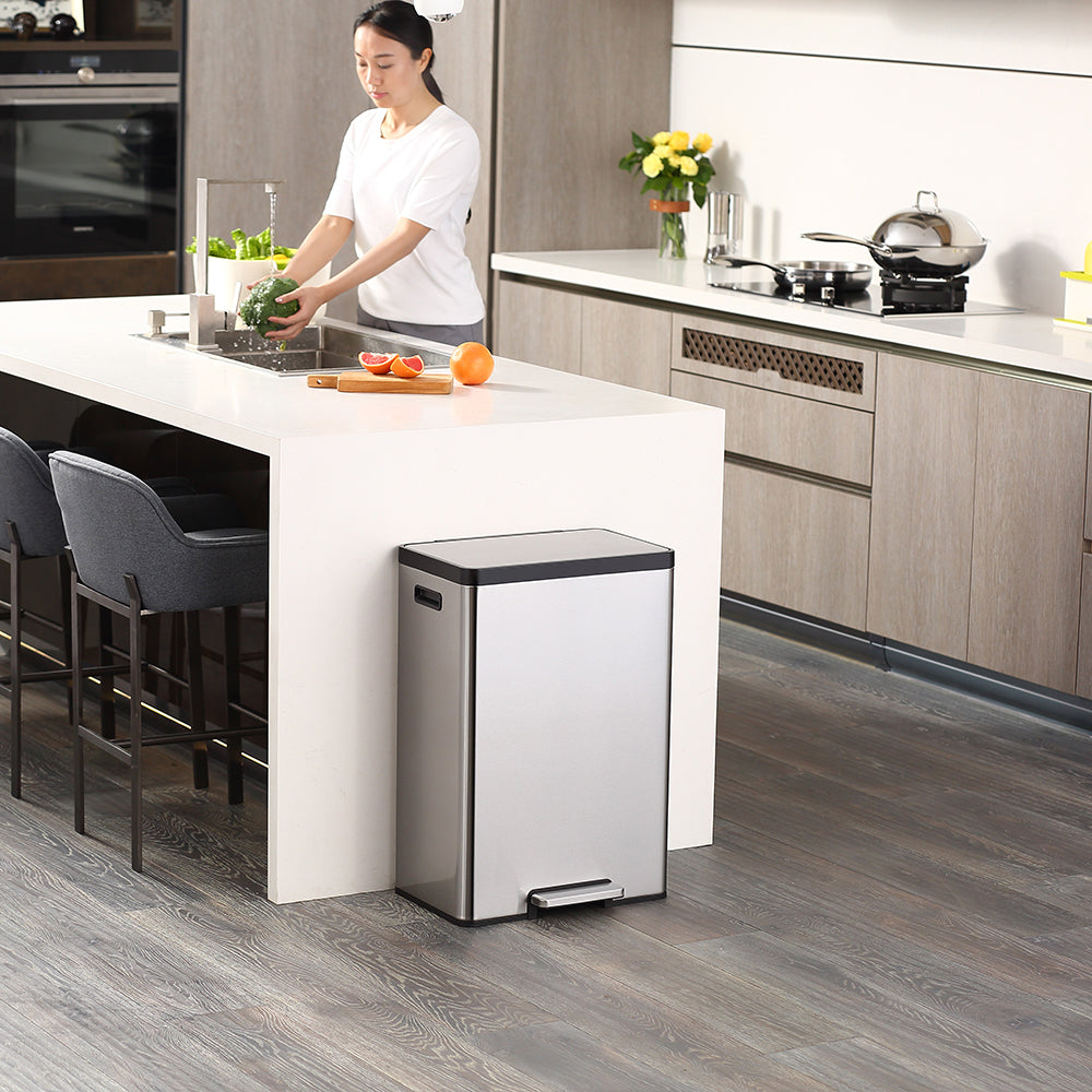 EKO EcoCasa II Recycling Pedaalemmer 60 Liter (24 + 36 Liter)