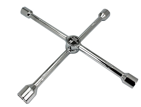Clé en croix pliable démonte roue Chollet 17, 19, 21, 23mm
