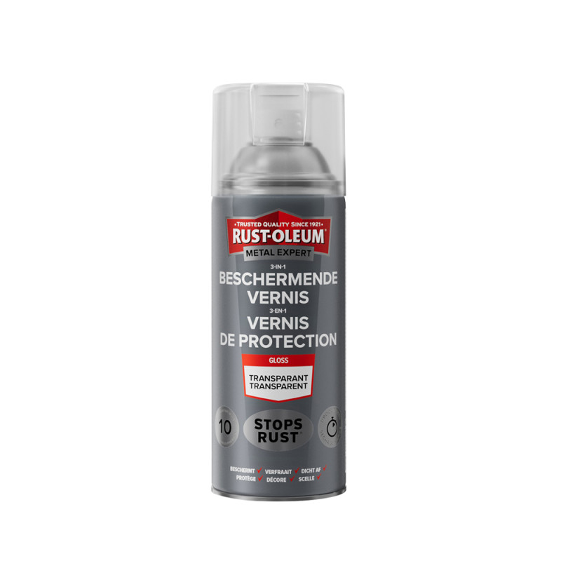 Vernis de protection Metal Expert transparent 0,4 L RUST-OLEUM