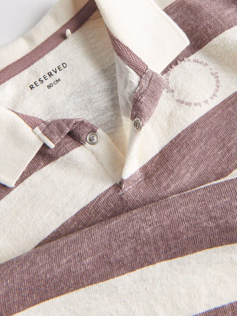 Stripe Polo Shirt