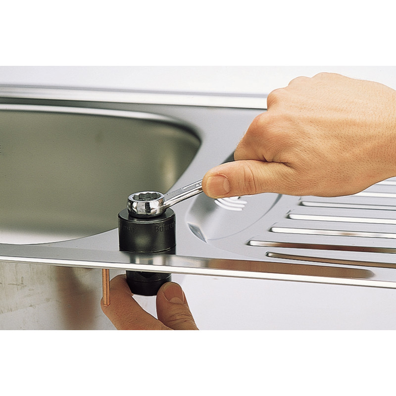 Emporte-pièce pour acier inoxydable et tôle Ø 35 mm WOLFCRAFT
