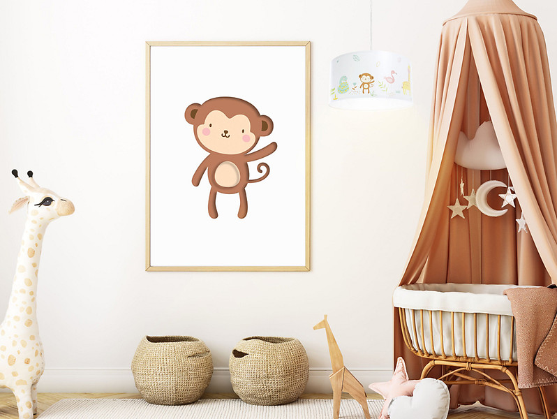 Lampa wisząca dziecięca Sweet Dreams40 cm wielokolorowa