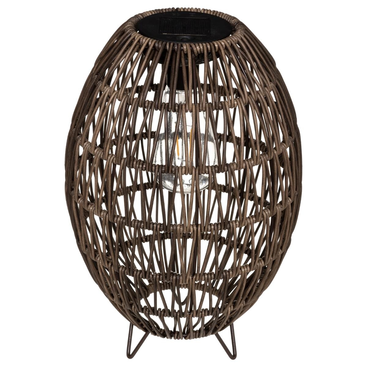 Solar lamp Beige, H.32 cm