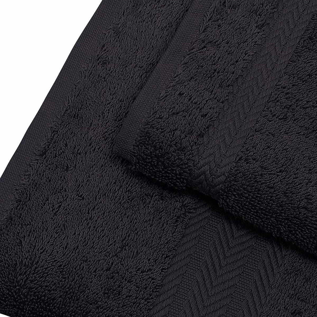 LUXURY - Drap de bain 550gr/m²  bleu nuit 70x140 cm