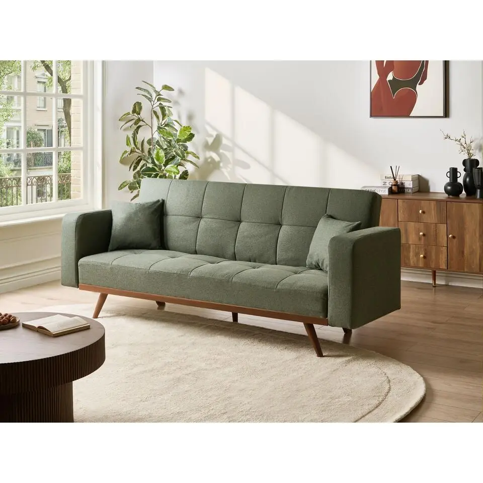 HJULBY - Driezitsbank - Groen - Polyester