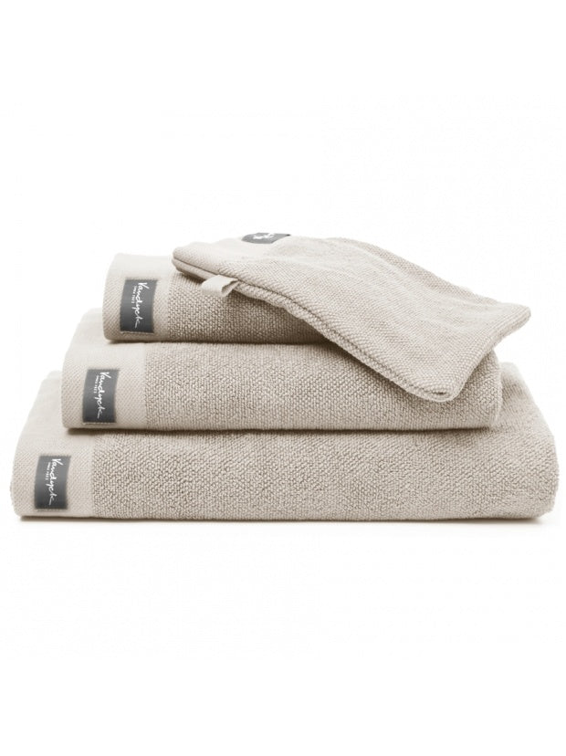 Gastendoek Home Uni Stone   Beige   Katoen