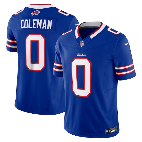 Keon Coleman Buffalo Bills Nike Team Vapor F.U.S.E. Limited Jersey - Royal/Red
