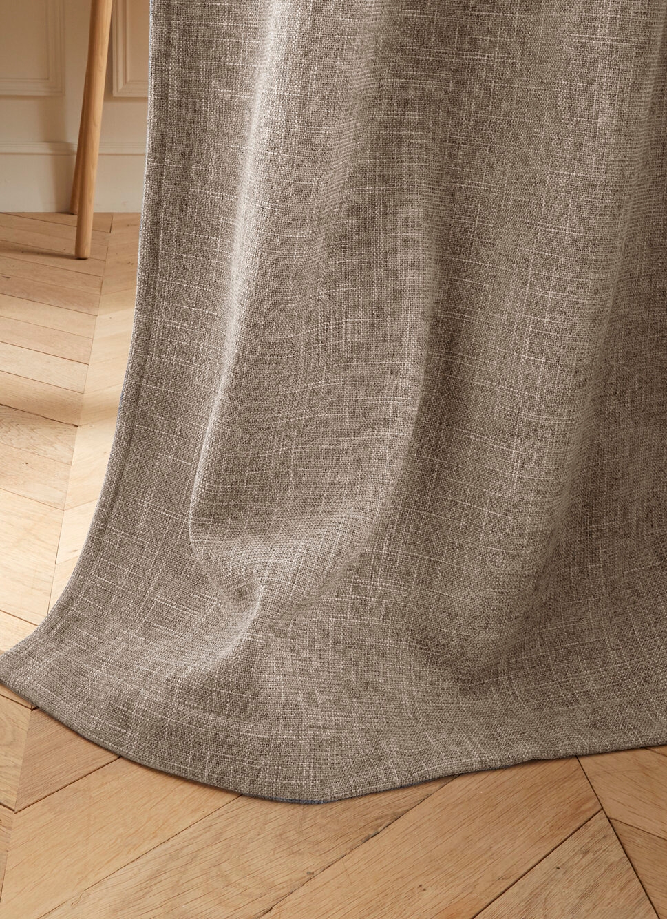 RIDEAU THERMIQUE GRANDE HAUTEUR OLIVIA BEIGE