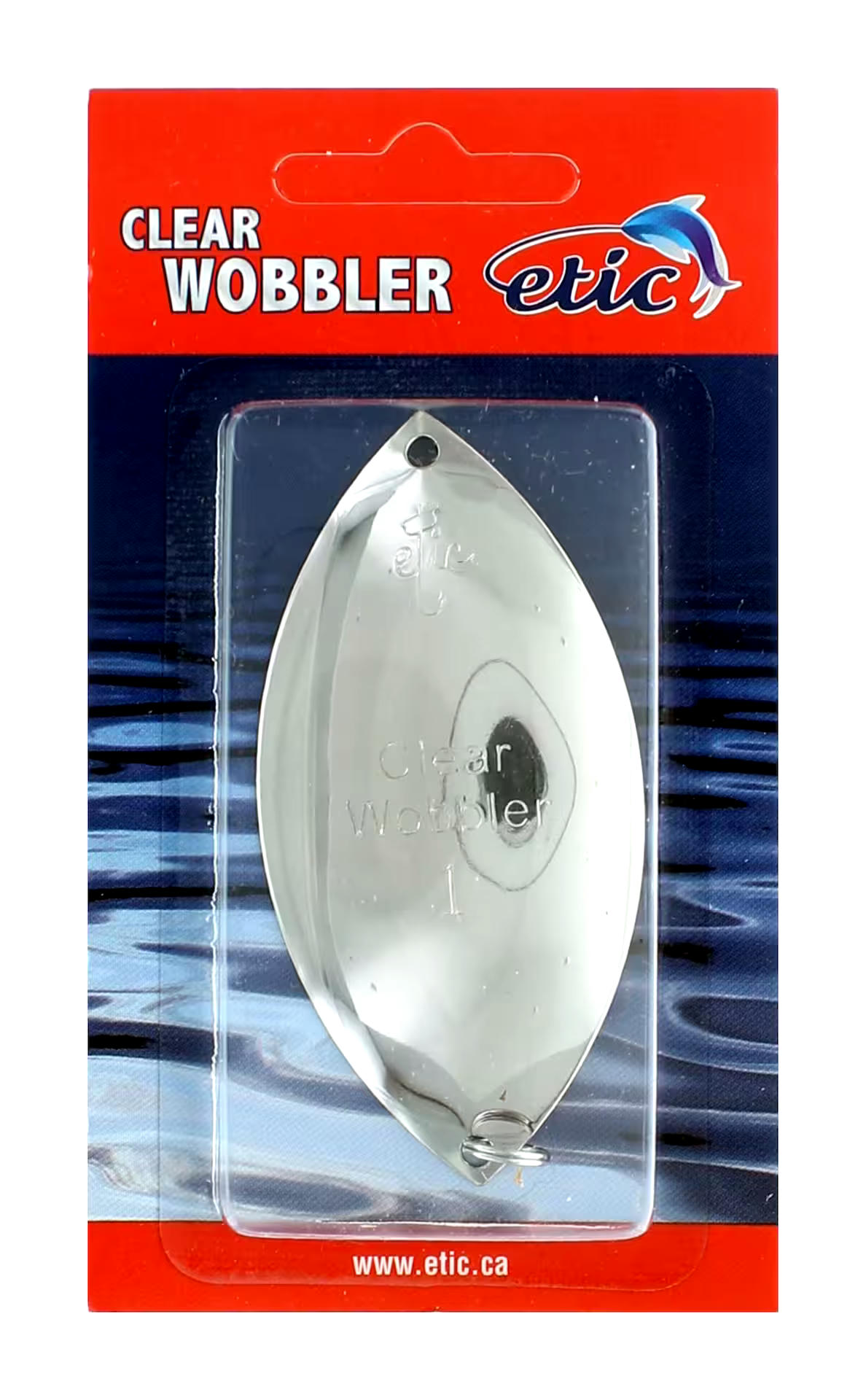 Etic Clear Wobbler, Size 1