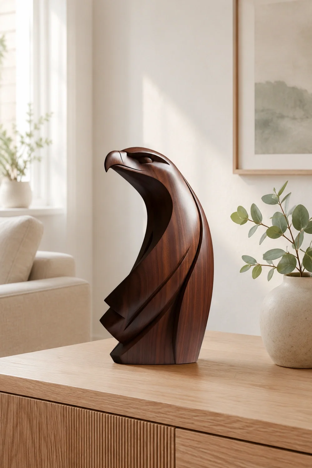 Eagle Wood Sculpture #WA230