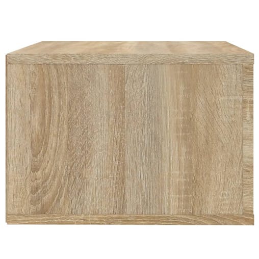 NNEVL Wall-mounted Bedside Cabinets 2 pcs Sonoma Oak 50x36x25 cm