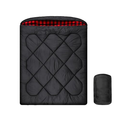 NNETM Double Sleeping Bag for Camping (2-Person)