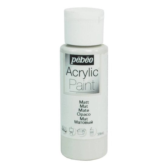 Pebeo Concrete Matt Acrylic Craft Paint 59ml