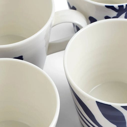 Royal Doulton Pacific 10th Anniversary 4 Piece Mug Set 400ml