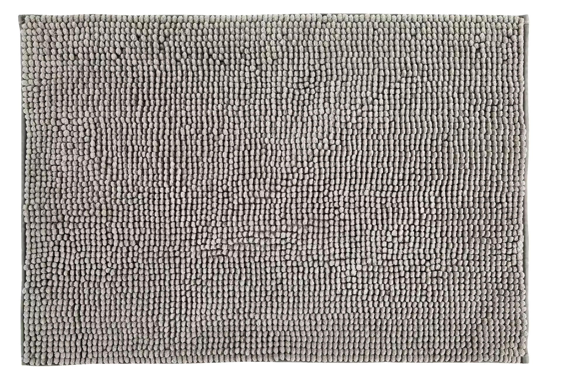Light Grey Chenille Bath Mat, 20-in x 30-in