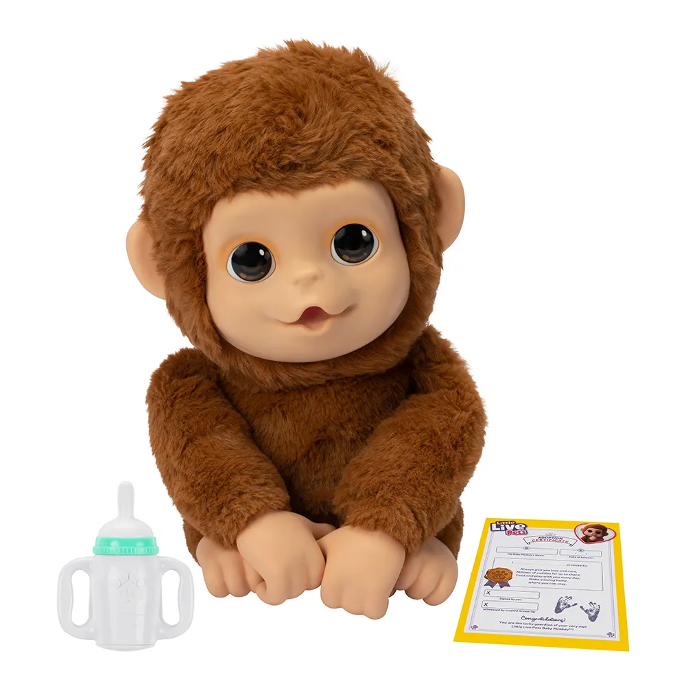 Little Live Pets My Baby Monkey Interactive Toy