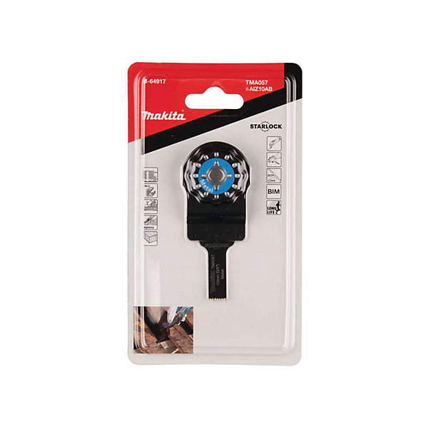 Lame Plongeante Makita B-64917 Bim Pour Métal/plâtre 10x30mm