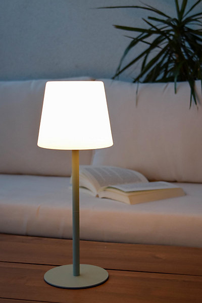 Lampe de table TYON en synthétique avec LED intégré - Vert - Lucide