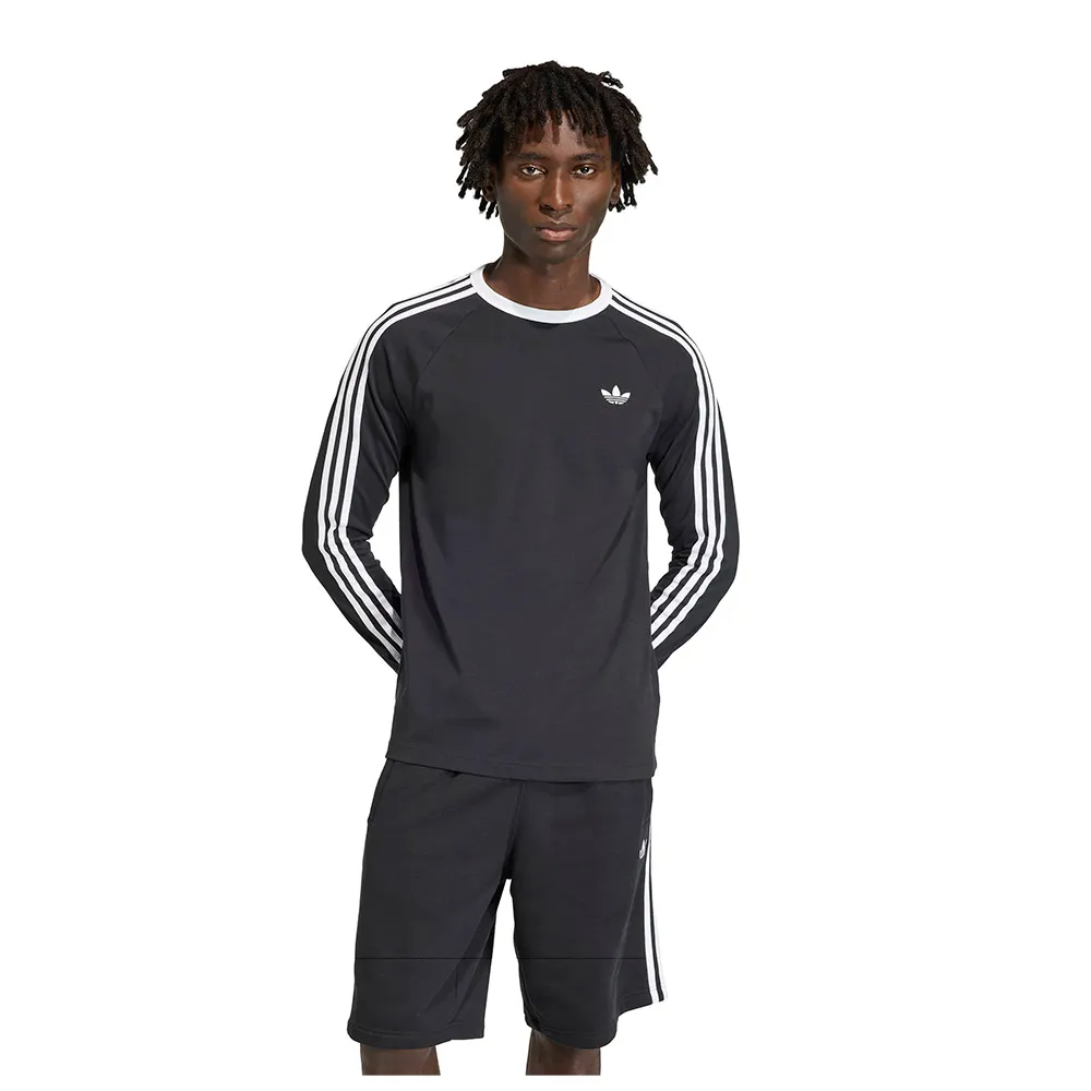 adidas Originals 3 Stripes long sleeve T-shirt