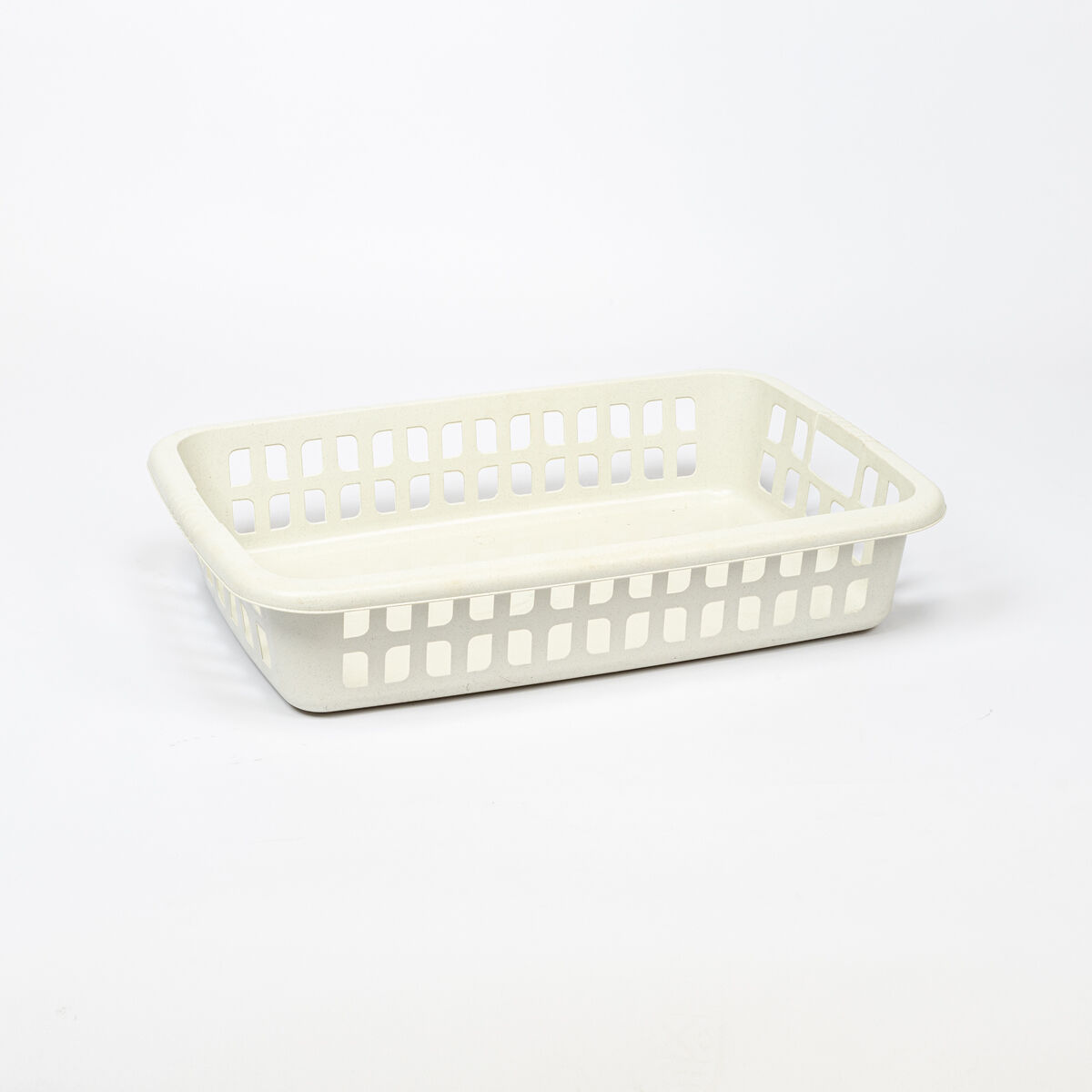 Cesto para roupa baixo branco SAND