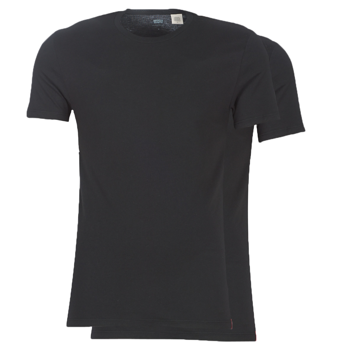 Levi's - SLIM 2PK CREWNECK 1 - Black