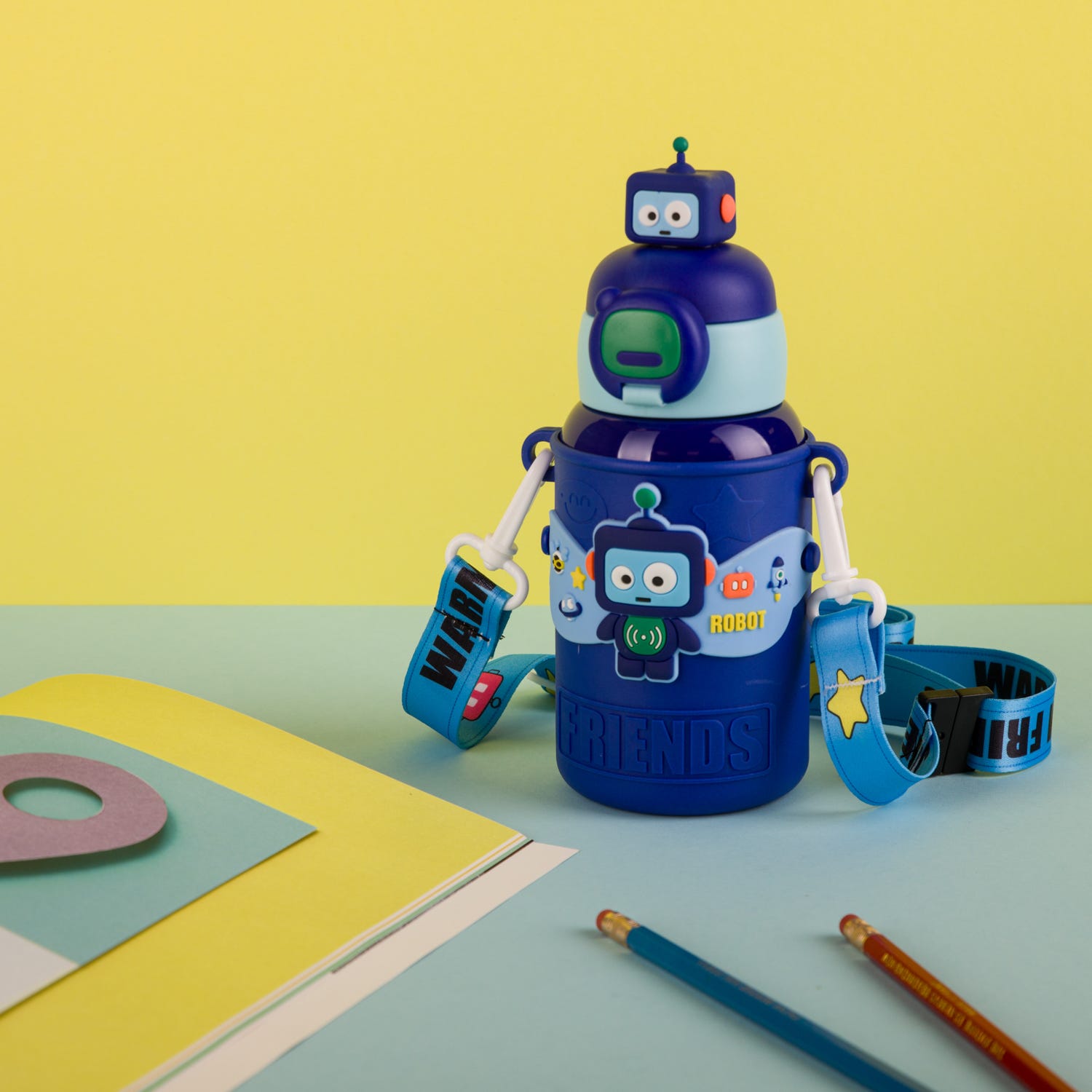Bottiglia termica 480 ml Robot per bambini