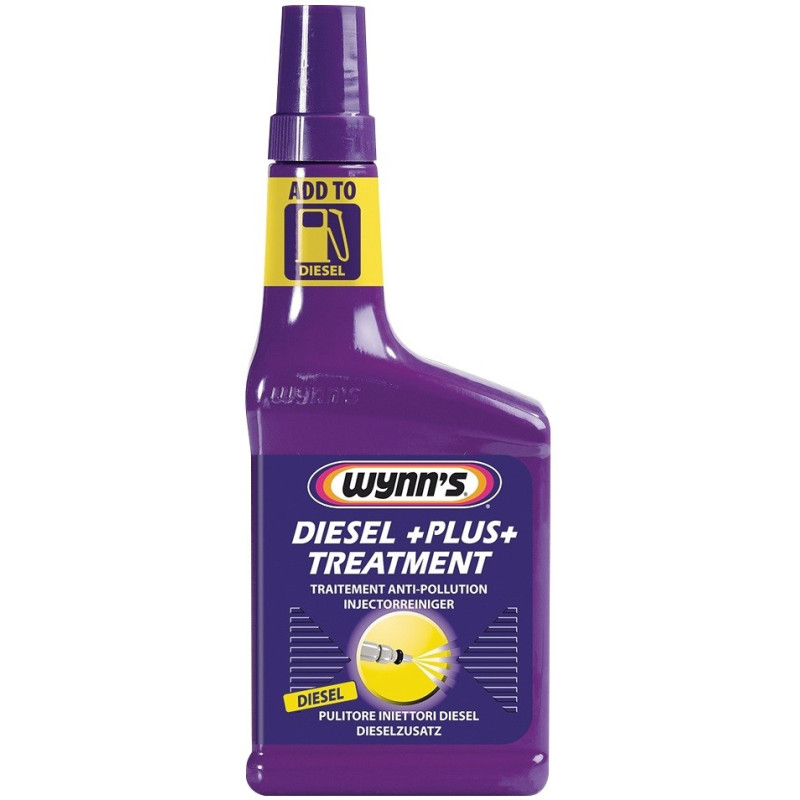 Traitement anti-pollution pour moteur diesel Diesel  Plus  Treatment 325 ml WYNN'S