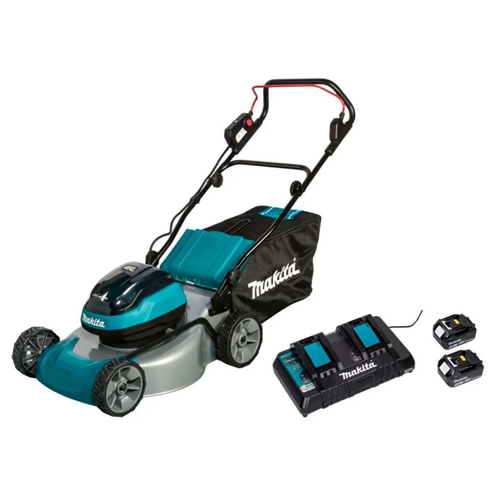 Makita DLM466PT2 2x18V Electric Lawn Mower