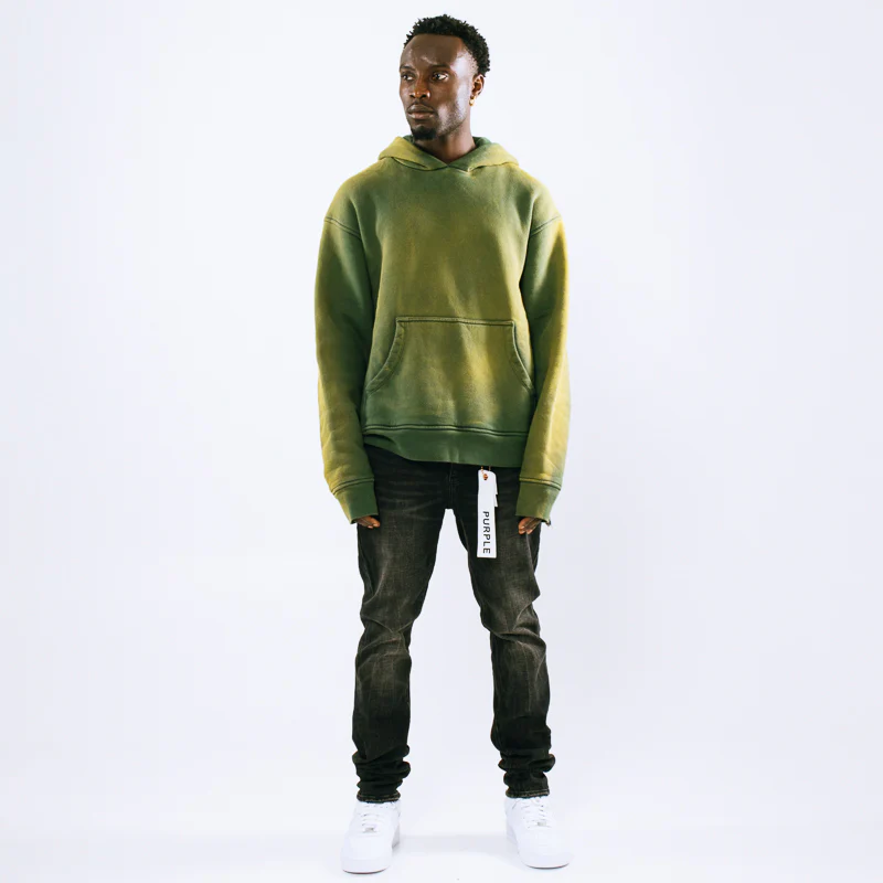 Alchemist Fringe Hoodie - Moss