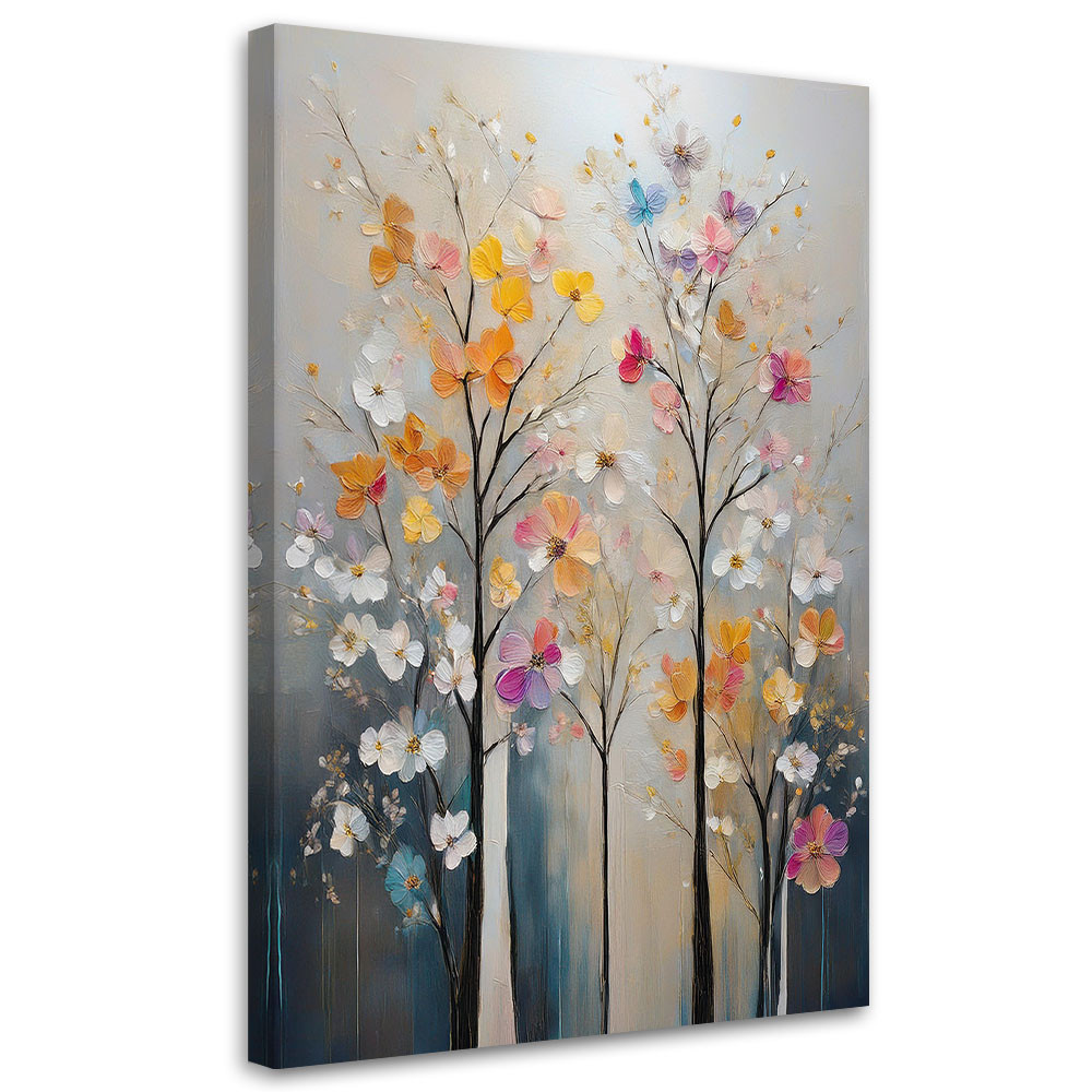 Feeby Obraz na płótnie, Kolorowe Drzewo Abstrakcja 40x60