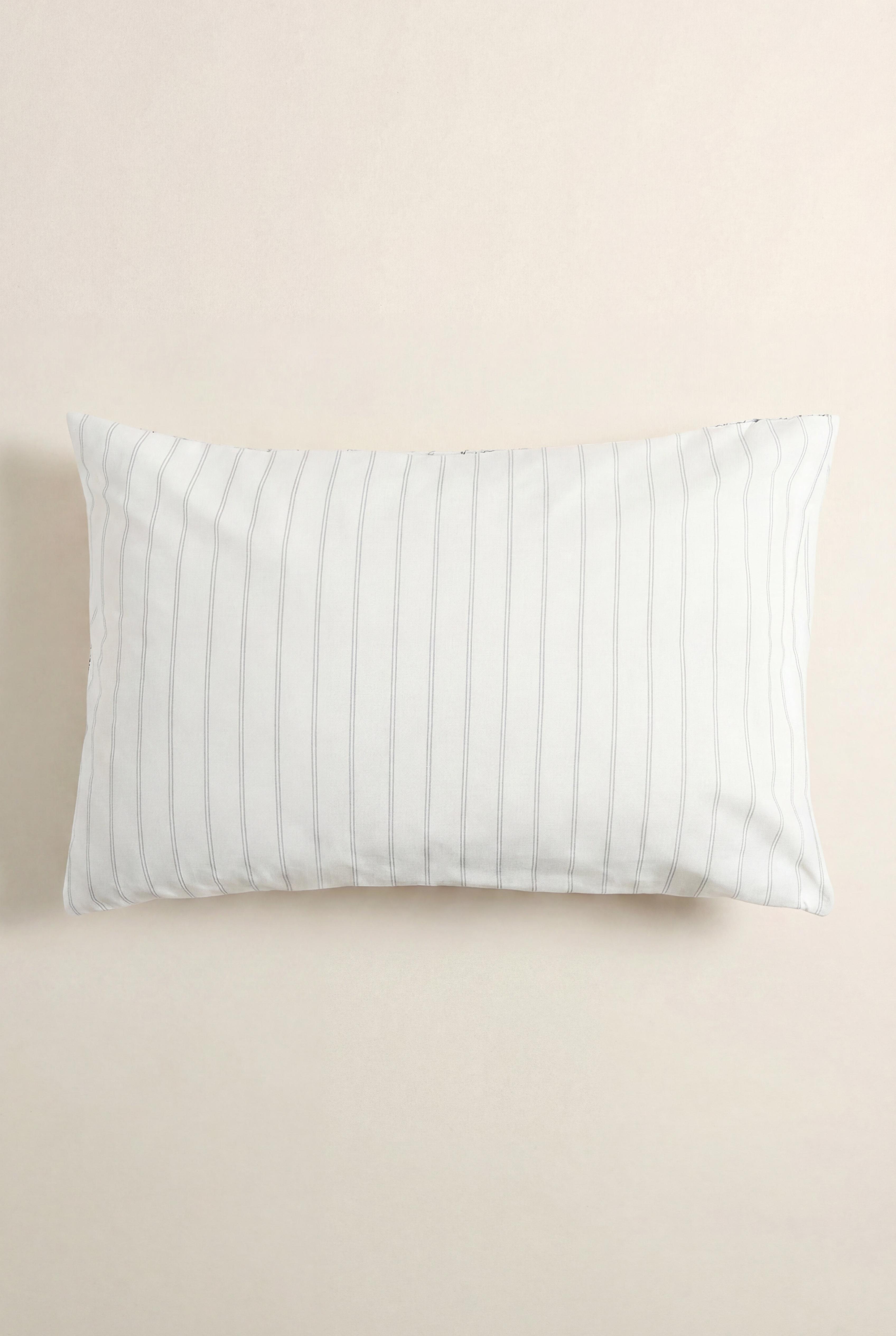 Pack 2 fundas de almohada reversibles 50 x 75 cm
