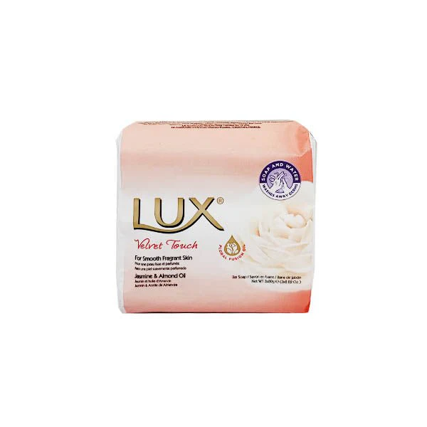 Lux Soap Bar 80g Velvet Touch 3 Pack
