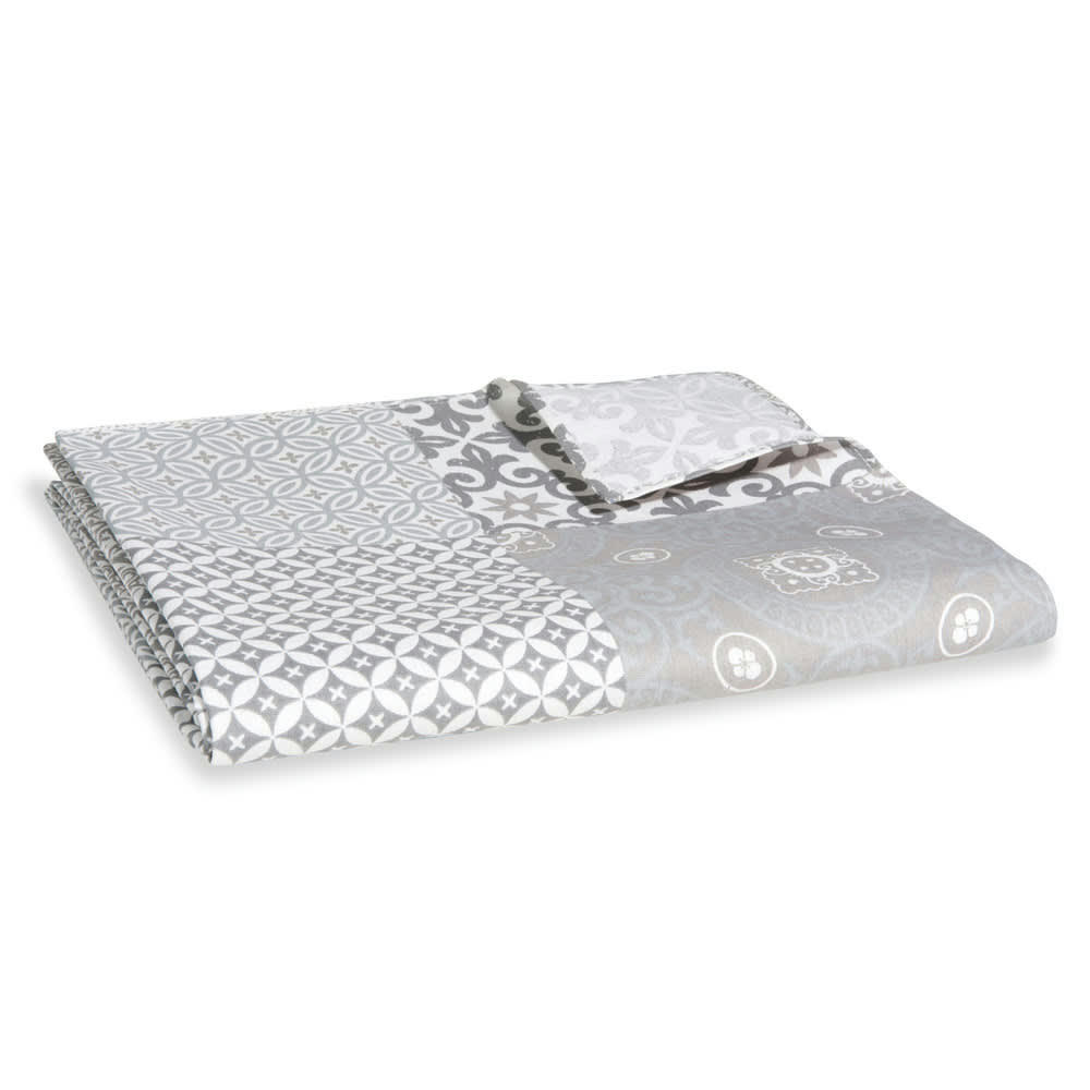 SERA - Nappe enduite grise motifs carreaux de ciment 178x178