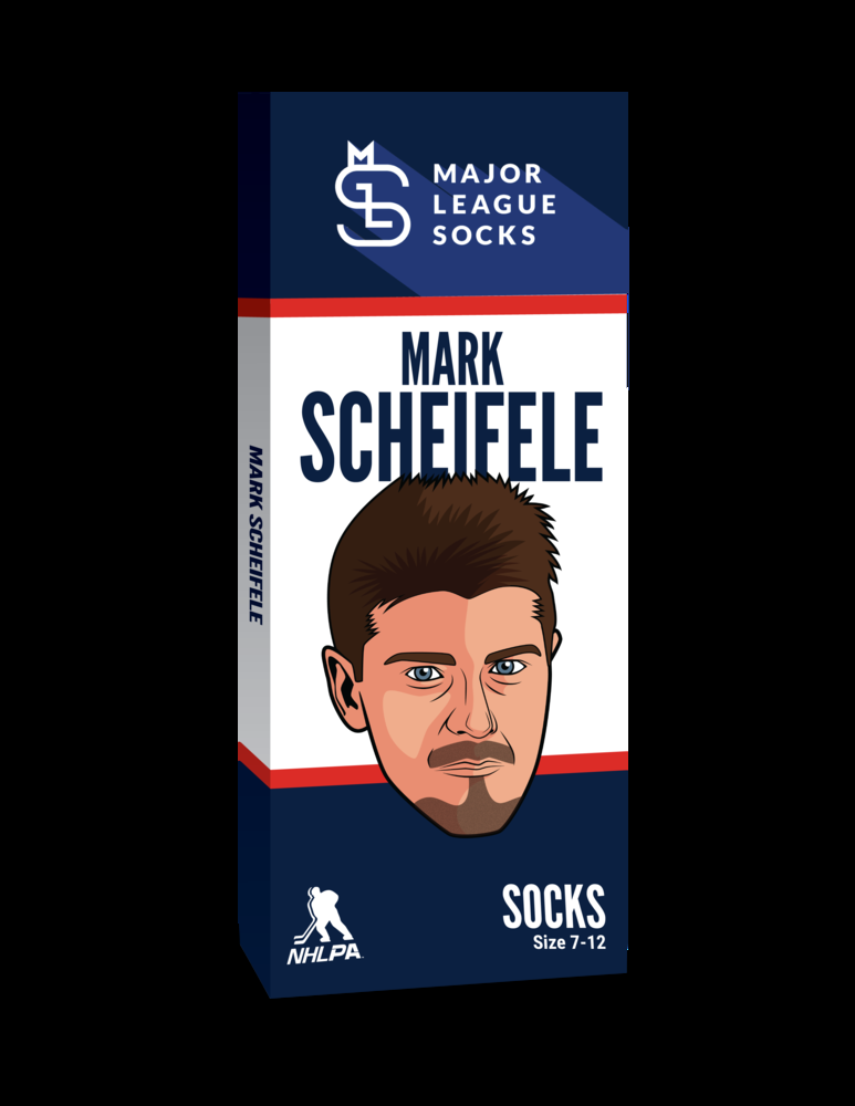 Major League Socks NHL Winnipeg Jets Mark Scheifele 