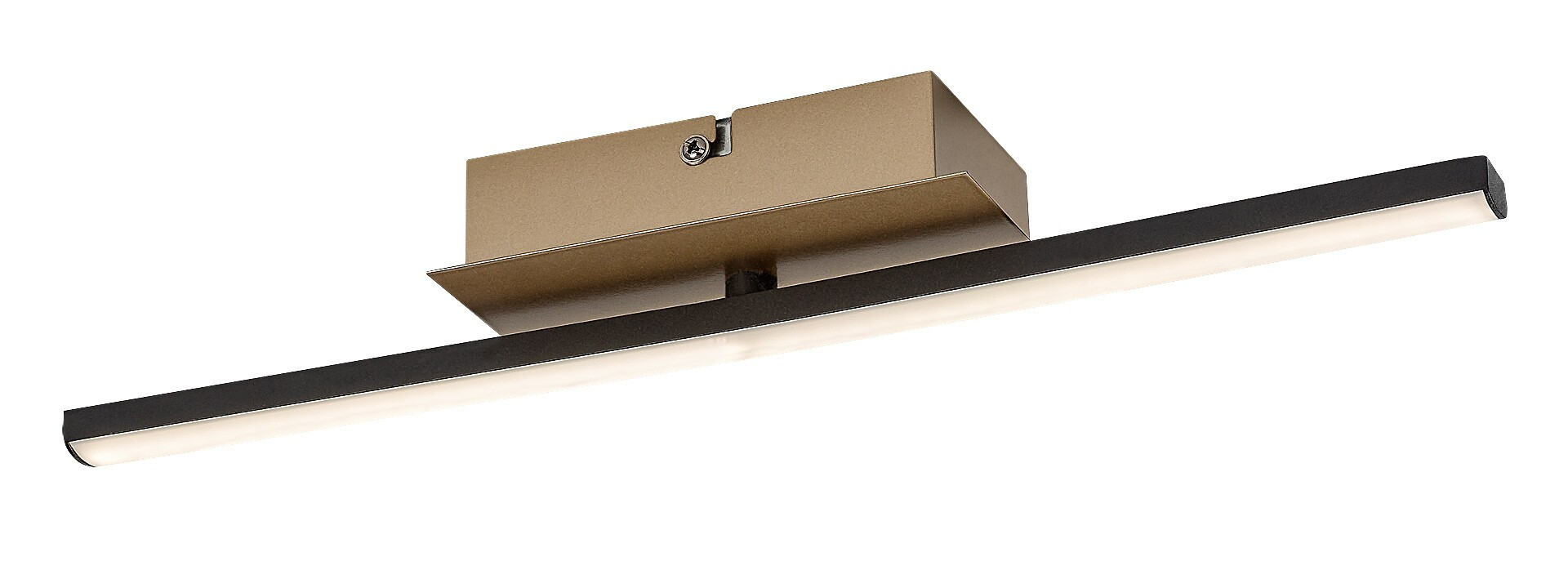 Lampa sufitowa DEMIR czarno-złota-biała LED 1x8W 4000K 840lm Rabalux
