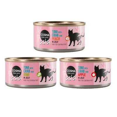 Cosma Asia Fruit in Jelly 6 x 170g