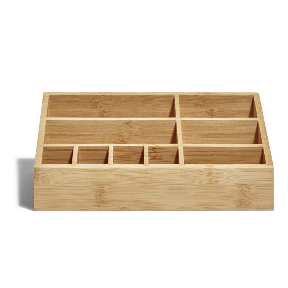 Rangement cosmétique en bambou