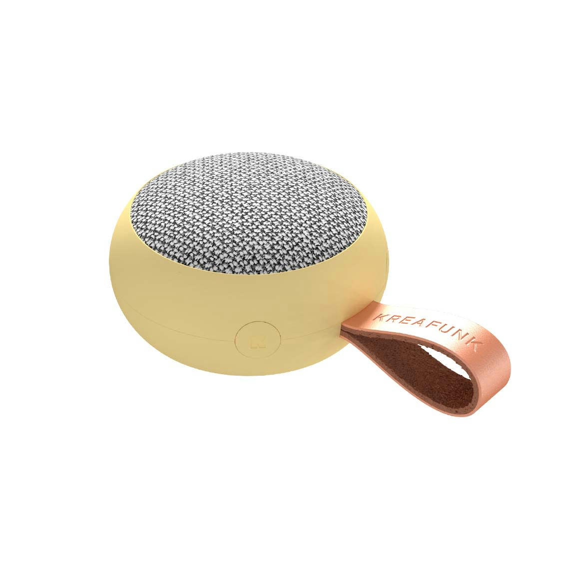 - Enceinte bluetooth aGO 2 fabric Soft Yellow