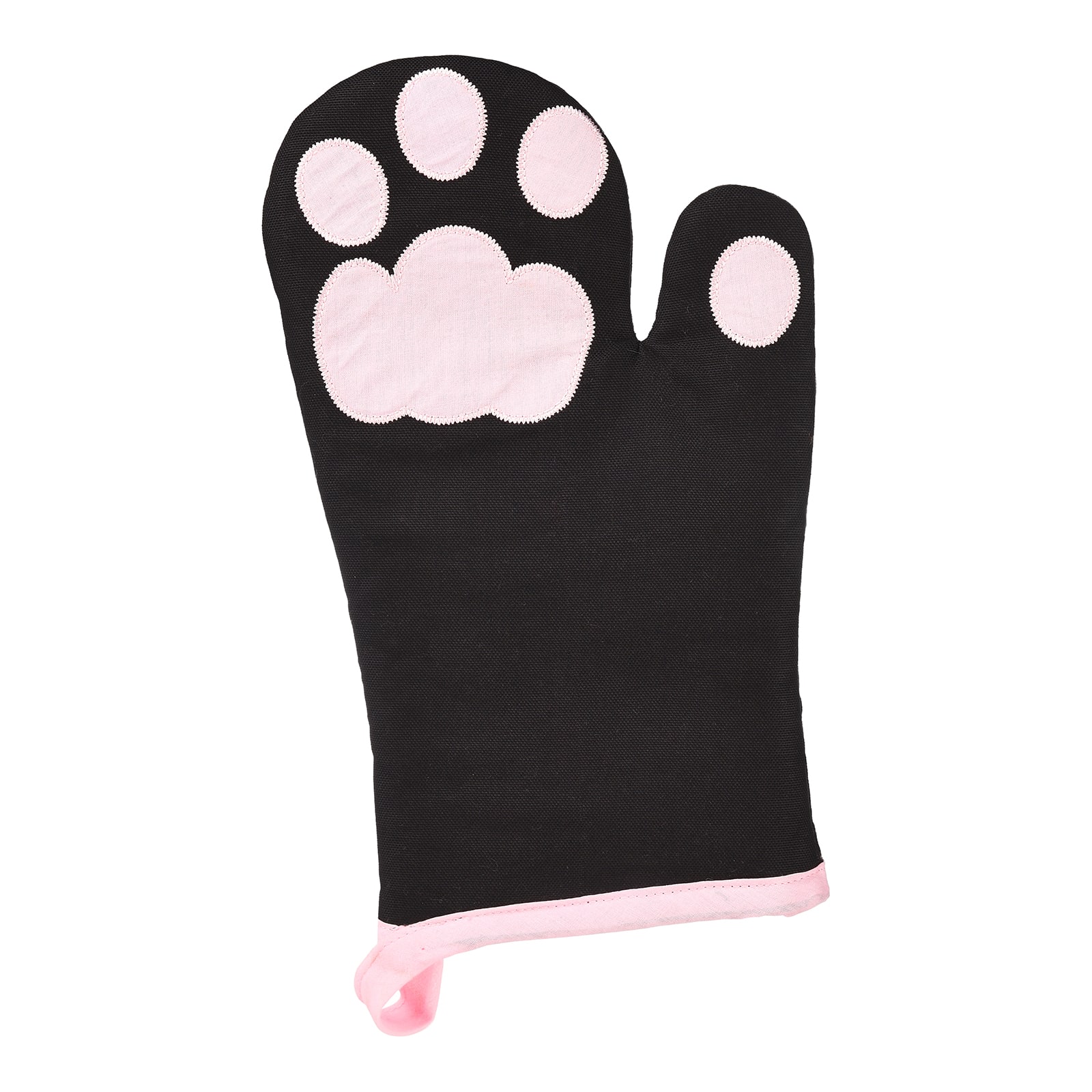 Backhandschuh Cat Schwarz,L 300 x B 180 mm