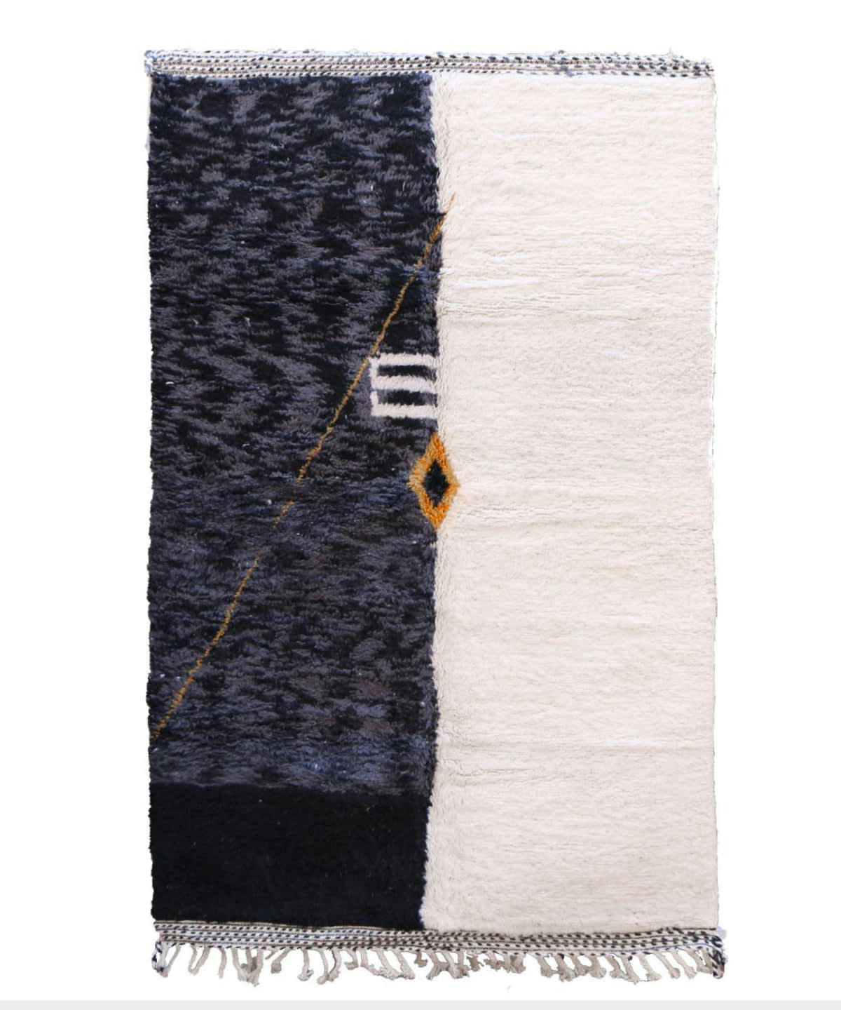 BERBERE - Tapis Berbere marocain pure laine 167x261