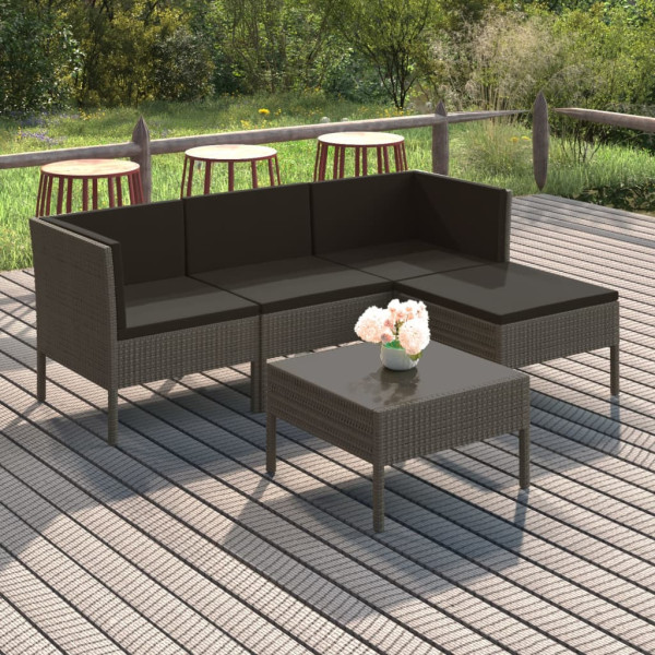 Zestaw Mebli Ogrodowych Komplet Wypoczynkowy Na Taras Balkon Ogród Rattan