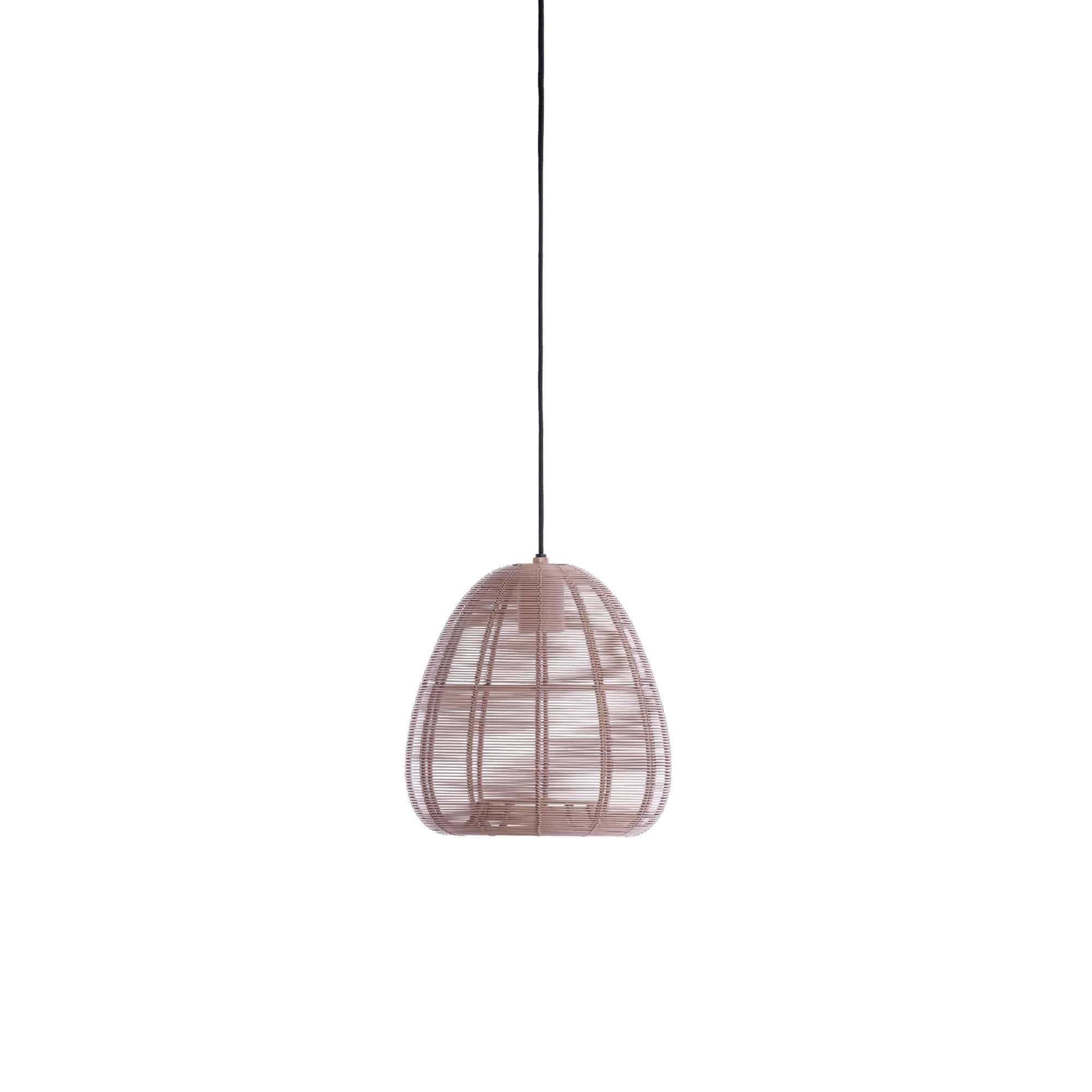 Light & Living hanglamp Oliveria - roze - Ø25cm