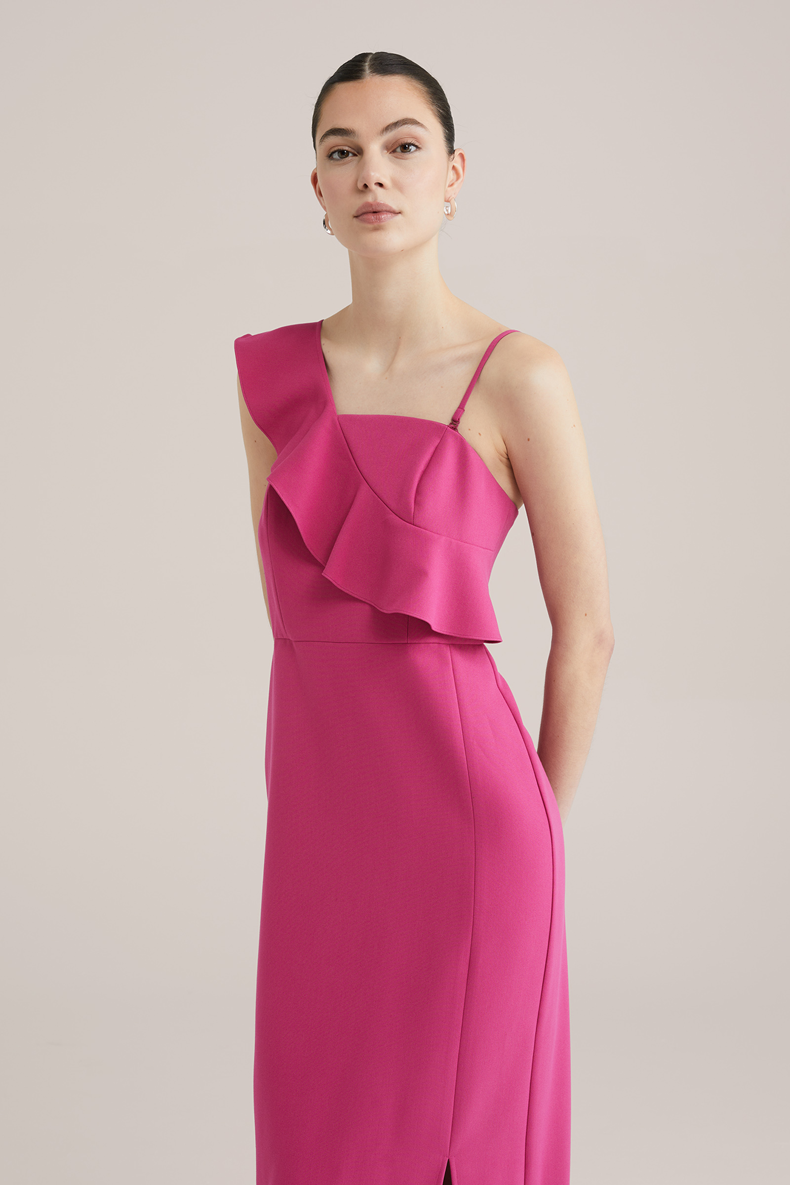 Dames Maxi jurk met split