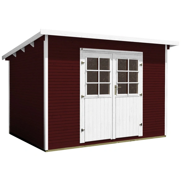 Gartenhaus »219 Gr.2«, Holz, BxHxT: 320 x 213 x 278 cm (Außenmaße inkl. Dachüberstand)
