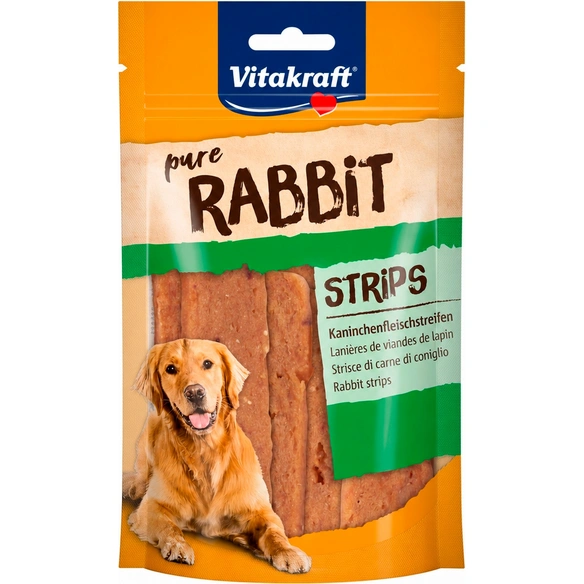 Hundesnack »RABBIT«, Kaninchenfleischstreifen, 80 g