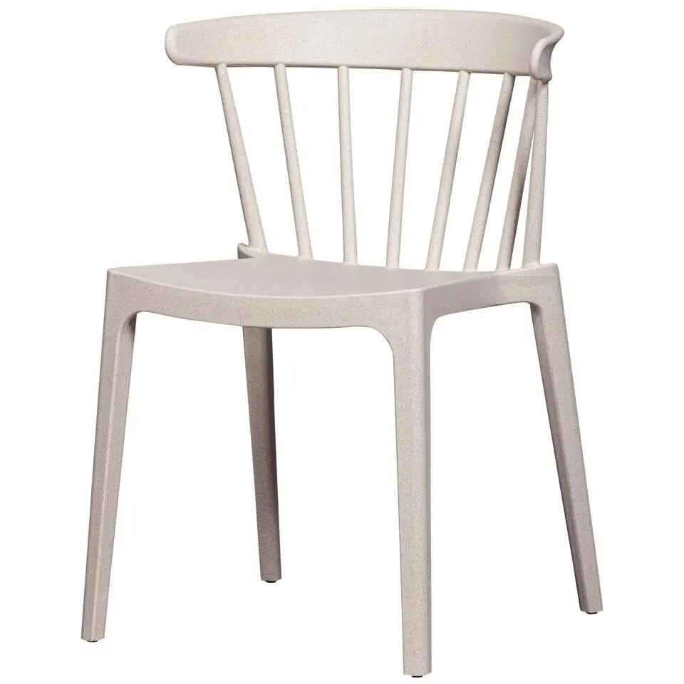 WOOOD Bliss Tuinstoelen - Plant Fiber - Off White Melange - Set van 2