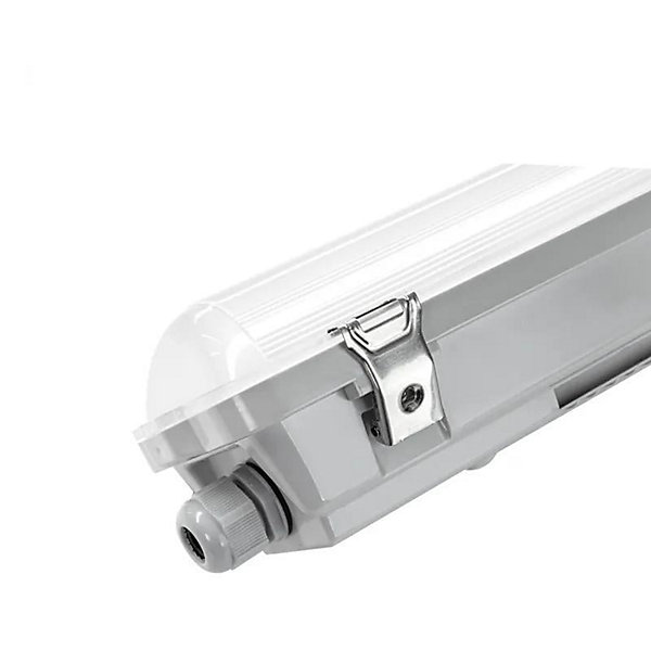 Kit de Réglette LED IP65   Tube Néon LED 120cm T8 18W - Blanc Chaud 2300K - 3500K - SILAMP
