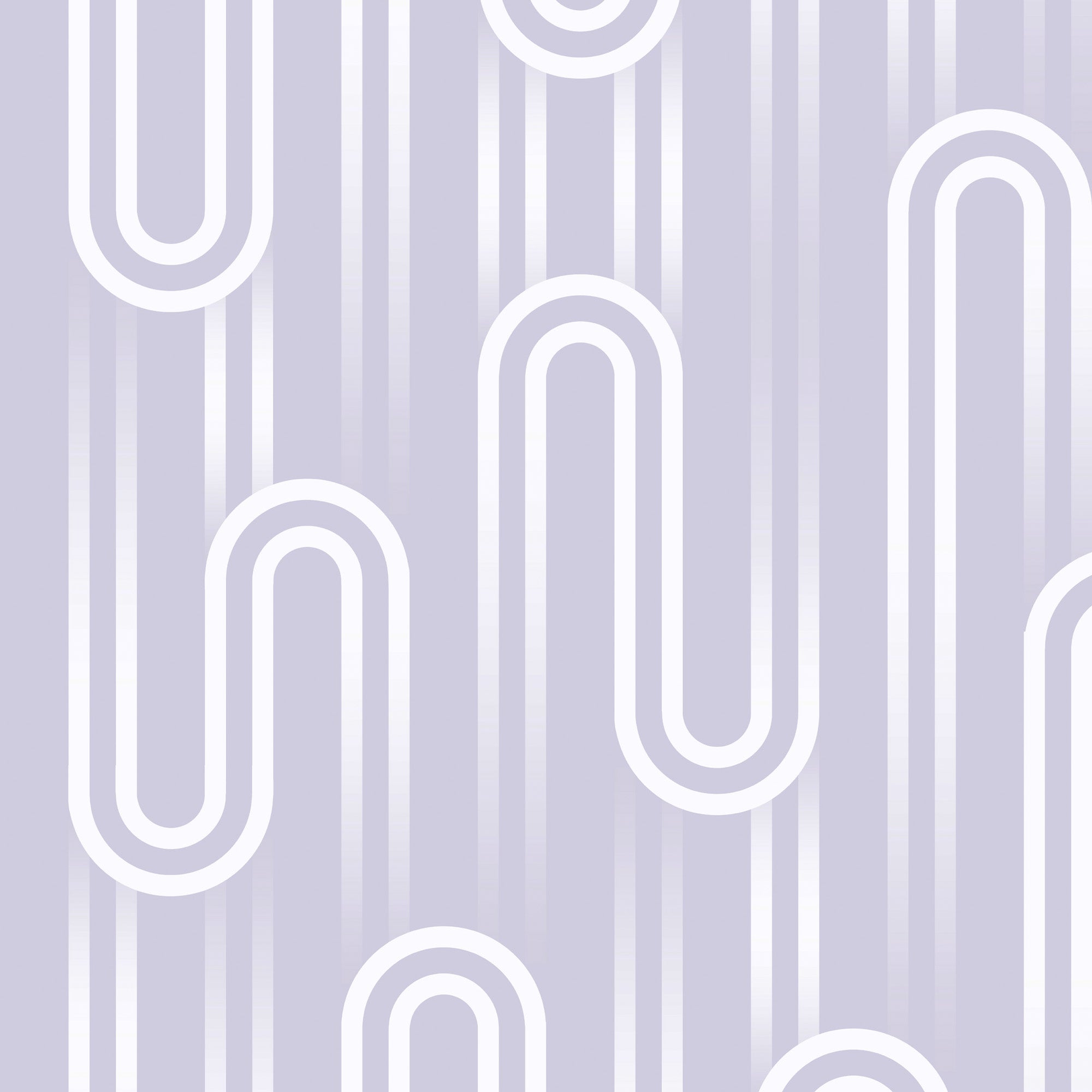 Envy Vliesbehang - Ups n Downs Lavender - Lichtpaars - 10mx52cm