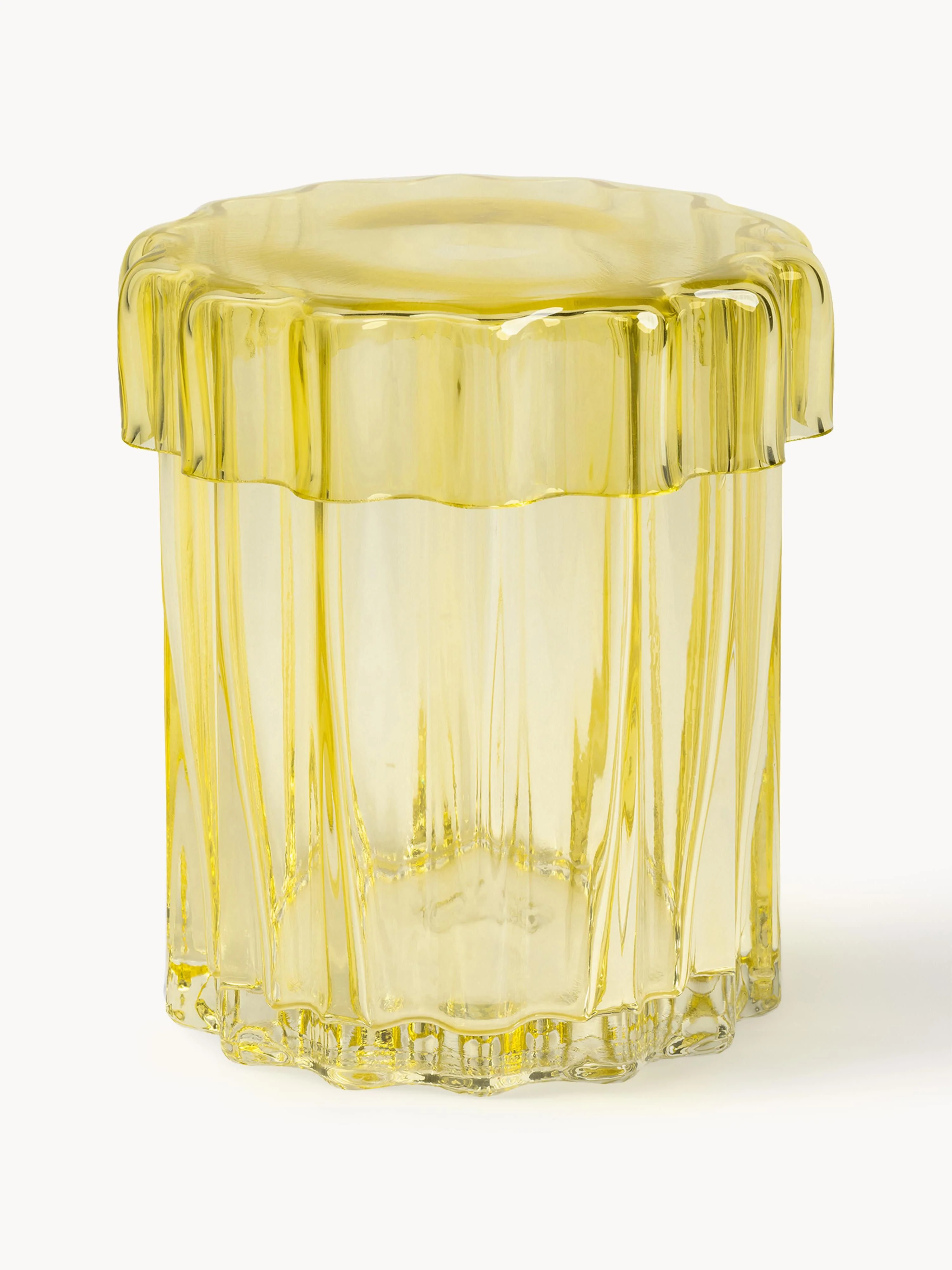Handgefertigte Glas-Aufbewahrungsdose Astral