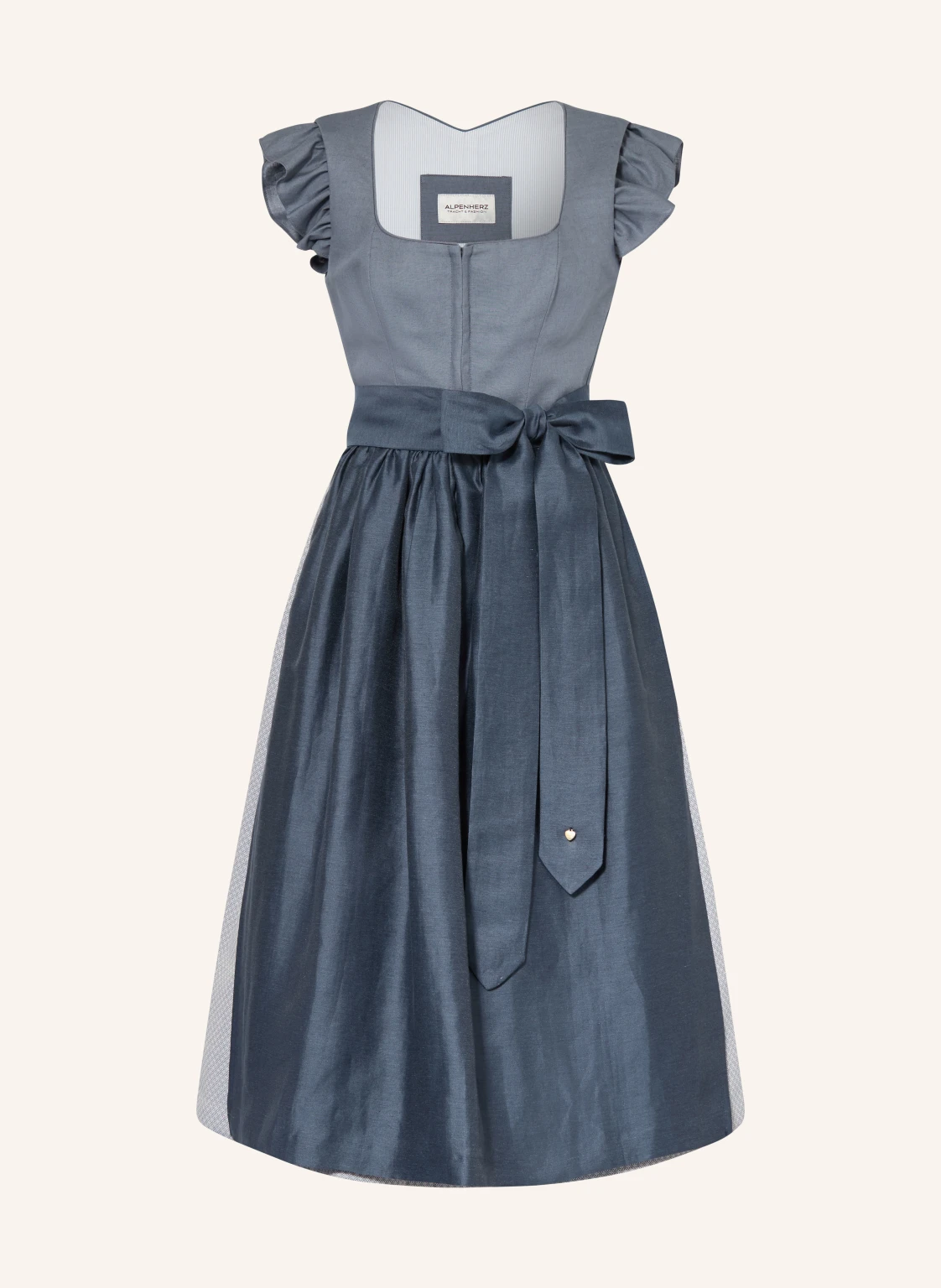 AlpenHERZ Dirndl MARIE mit Leinen und Rüschen